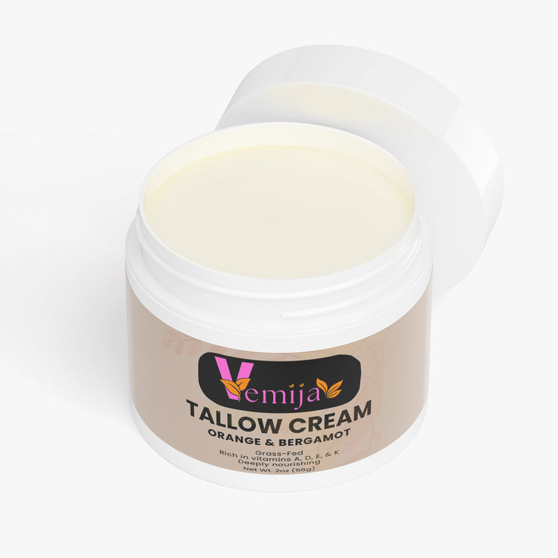 Tallow Cream Orange & Bergamot