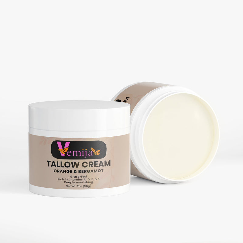 Tallow Cream Orange & Bergamot