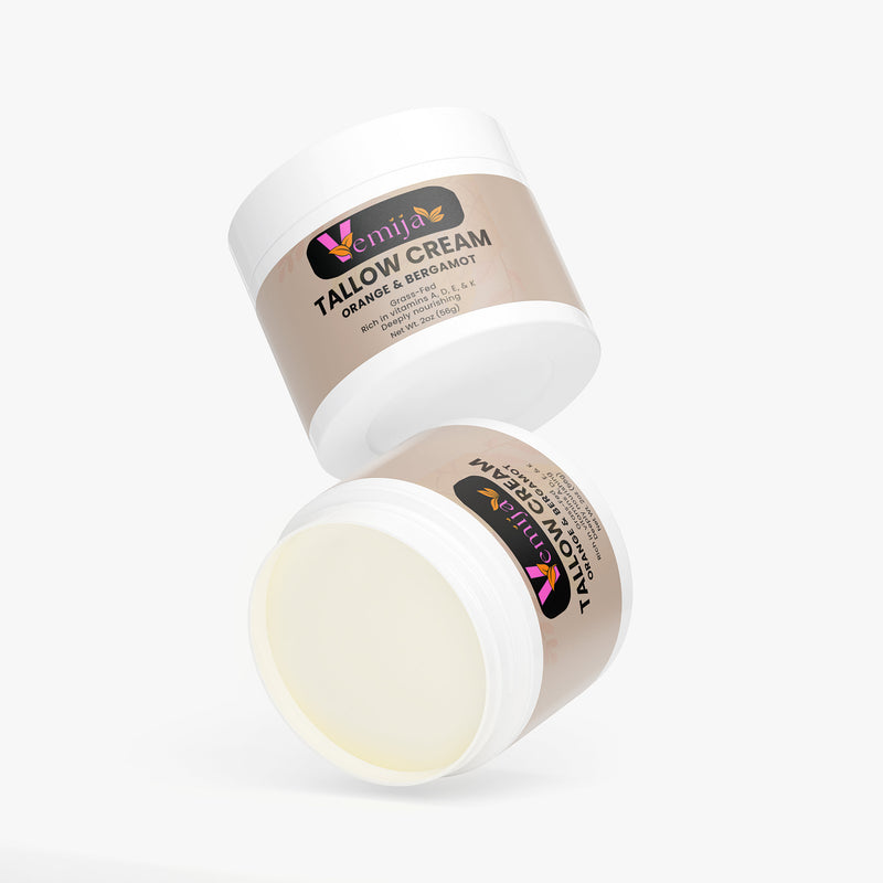 Tallow Cream Orange & Bergamot